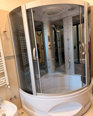 Box doccia idromassagio con vasca