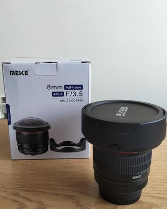 fisheye meike per reflex Nikon full frame 