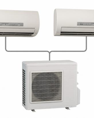 Mitsubishi dual split - non raffedda.