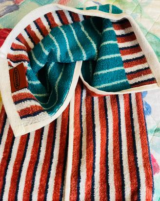 MISSONI HOME TELO BAGNO MARE COLORI SPUUGNA RELAX