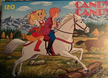 Puzzle Candy Candy 1980 vintage