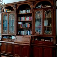 Antica Libreria in legno massello 