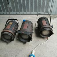 3 Fari 1000 watt, teatro,cinema, foto,vintage 50
