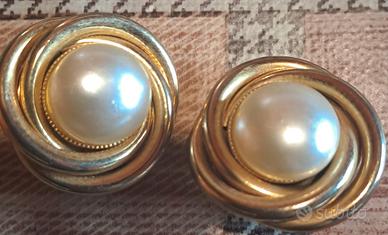 orecchini anni 80 a clip