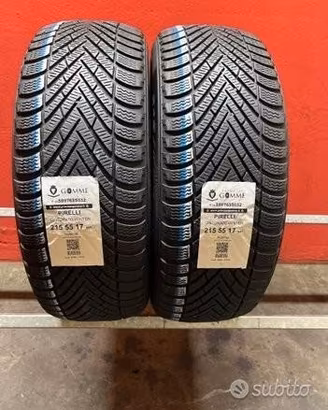 2 gomme 215 55 17 pirelli a3599