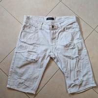 Jeans Bianchi Strappati 