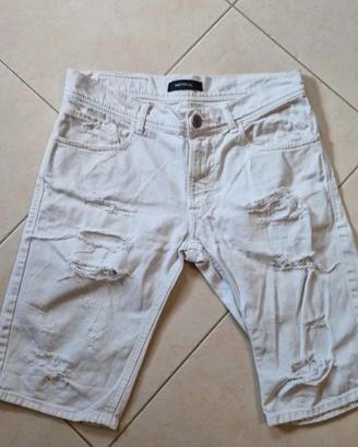 Jeans Bianchi Strappati 