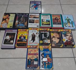 LOTTO 15 VHS VIDEOCASSETTE ITA ORIGINALI CLASSICI