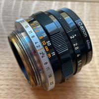 Canon 35mm f2 m39 ltm leica