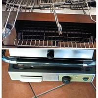 Piastra panini e tostapane professionale