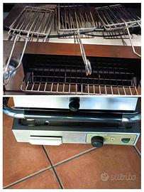 Piastra panini e tostapane professionale