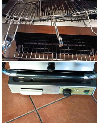 Piastra panini e tostapane professionale