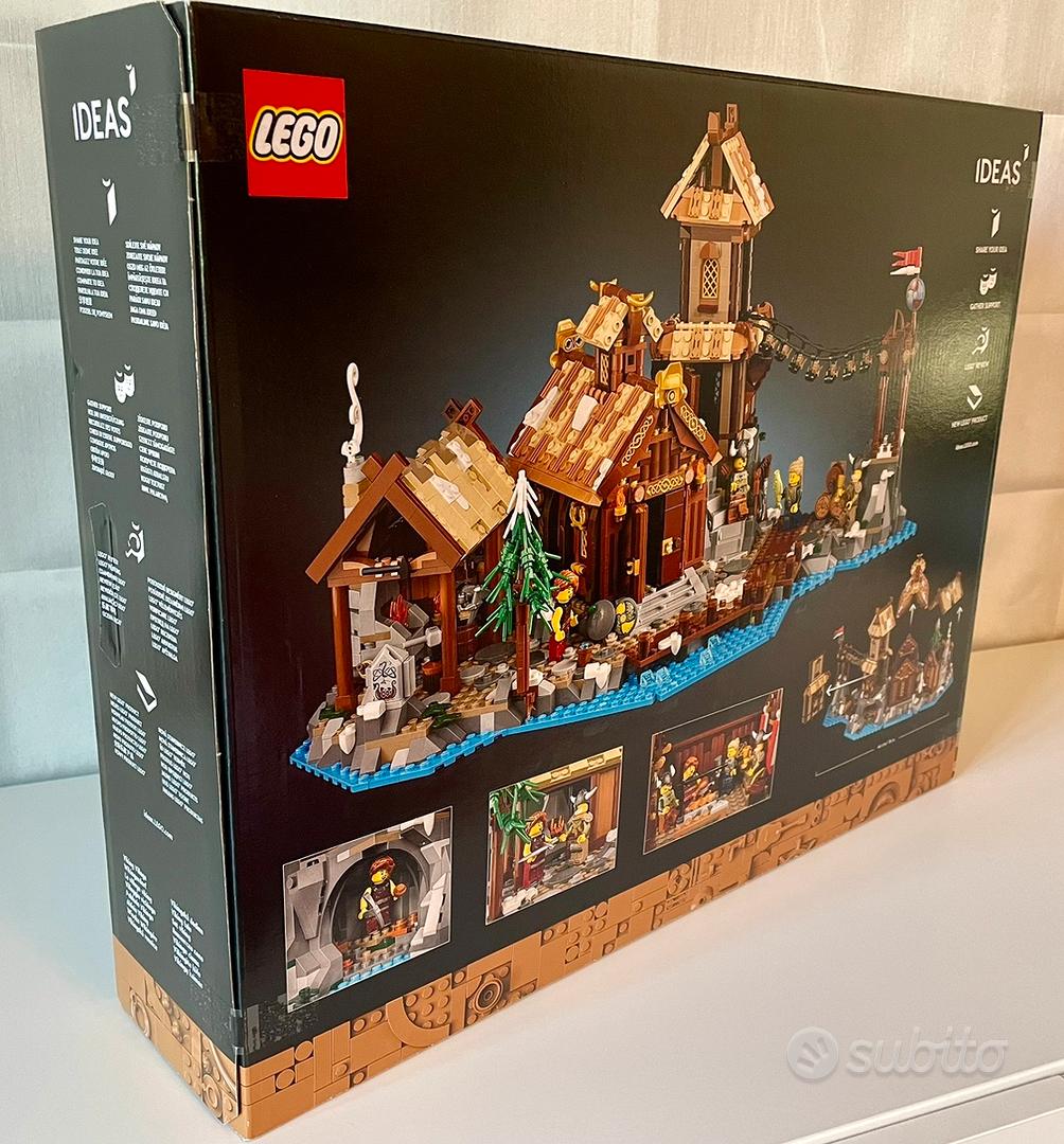 LEGO Ideas 21343 Villaggio Vichingo, Kit Modellismo per Adulti da  Costruire, da collezione in Vendita Online