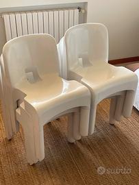 Set 6 sedie Kartell  Joe Colombo