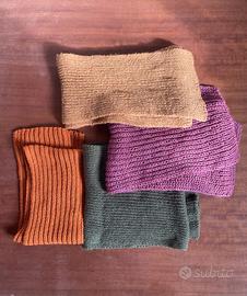 Sciarpe in lana fatte a mano