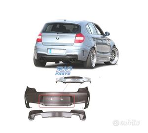 PARAURTI POSTERIORE BMW E81 E87 04-11 LOOK 1M