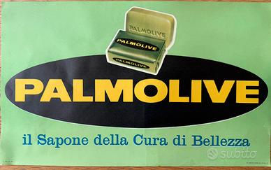 Poster vintage GRAFICHE RICORDI PALMOLIVE