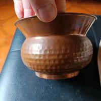 Ciotola in rame martellato a mano