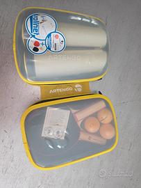 Kit Ping Pong Artengo Rollnet Set Rete + racchette
