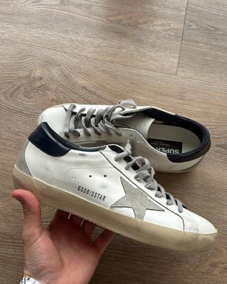 Golden goose superstar dark navy tg 42
