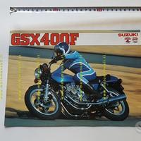 Suzuki GSX 400 F 1981 depliant italiano originale