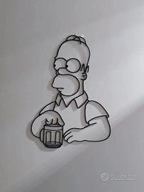 Homer Simpsons - Wall art - quadro stampa 2D