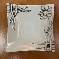 svuotatasche ceramica bianca