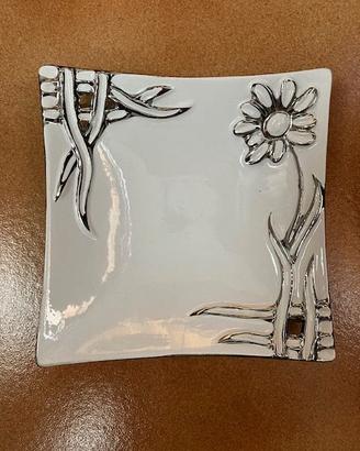 svuotatasche ceramica bianca
