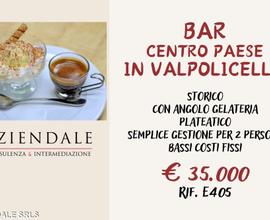 Aziendale - bar centro paese in valpolicella