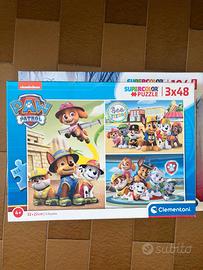 3 Puzzle Clementoni Paw Patrol e Frozen