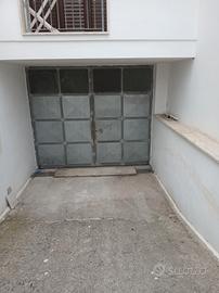 Portone in ferro zincato