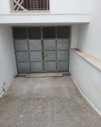 Portone in ferro zincato
