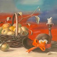 GROSSI PROFERIO Olio su tavola Dimensioni 50x70 cm