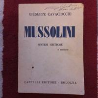 Libro "Mussolini"