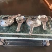 barbecue da tavolo con pietra refrattaria