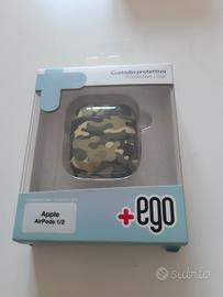 custodia AirPods mimetica verde 