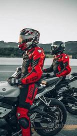 tuta moto uomo 