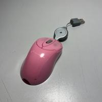 Mini Mouse ottico USB Techmade Rosa 800 DPI