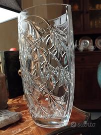 Vaso in vetro massiccio vintage 