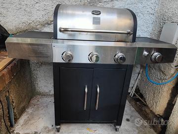 BBQ a gas