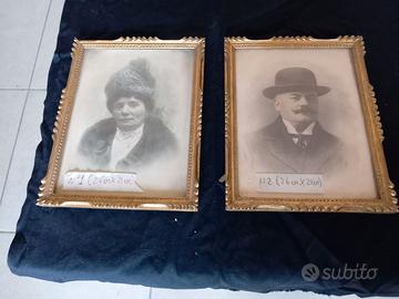 Portafotografie dorate primi del '900