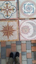Mosaici in pietra artigianali