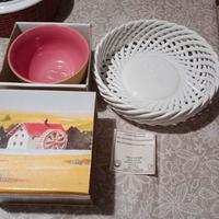 mulino bianco ,cestino  e tazzone  nuovi