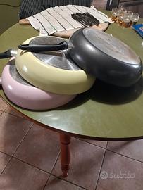 tris padelle antiaderente 