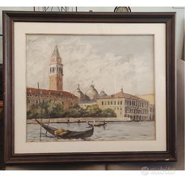 Quadro VENEZIA S. TOTTOLO 1983 Olio + Certificato