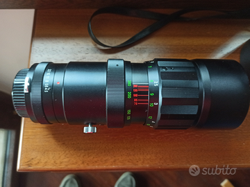 Obiettivo Soligor x Nikon zoom 75-260 f 4.5