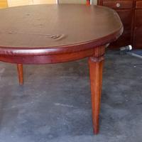 Tavolo rotondo puro legno
