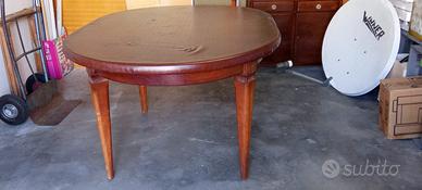 Tavolo rotondo puro legno