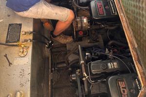 Coppia motori volvo penta 3.0 gs benzina