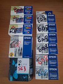 Lotto 12 cartucce stampanti  sigillate VINTAGE